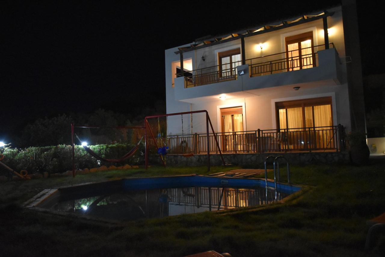 Triopetra Luxury Villas Fournou Lago ภายนอก รูปภาพ