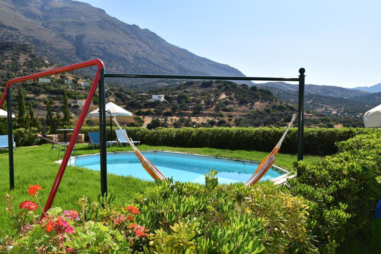 Triopetra Luxury Villas Fournou Lago ภายนอก รูปภาพ