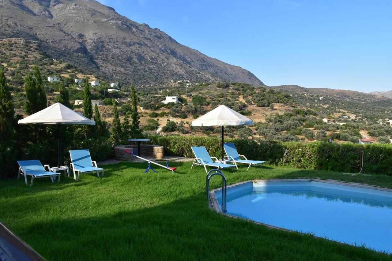 Triopetra Luxury Villas Fournou Lago ภายนอก รูปภาพ