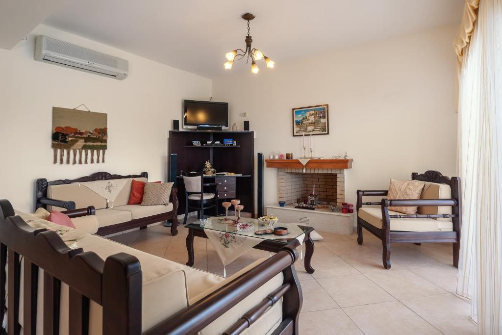 Triopetra Luxury Villas Fournou Lago ห้อง รูปภาพ