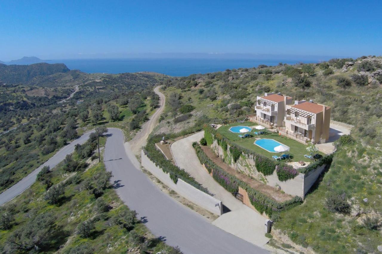 Triopetra Luxury Villas Fournou Lago ภายนอก รูปภาพ