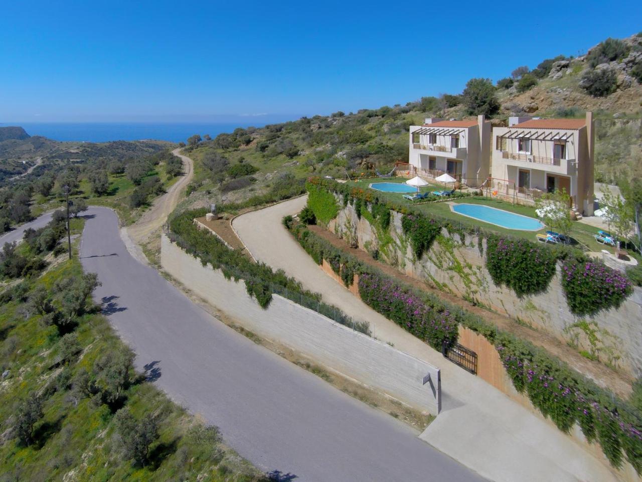Triopetra Luxury Villas Fournou Lago ภายนอก รูปภาพ